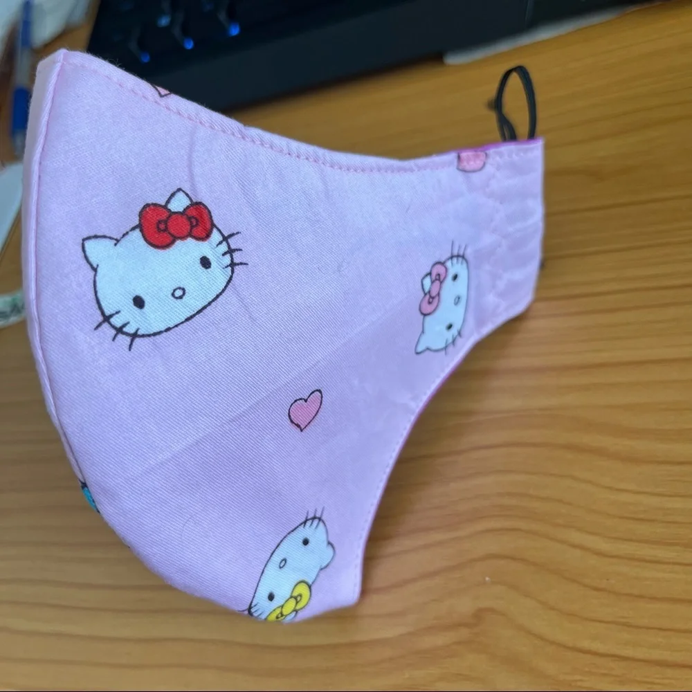 Hello Kitty Face Mask - New